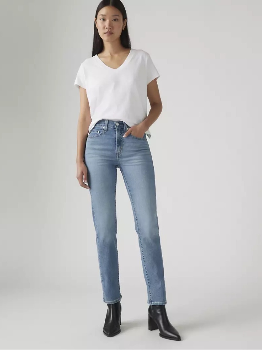 Levi’s 724 High Rise Straight Denim